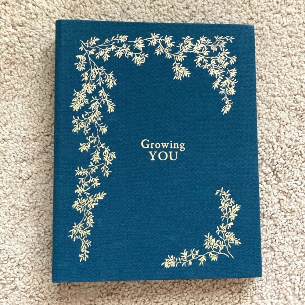 “Growing You” Keepsake Pregnancy Journal and Memory Book for Mom and Baby